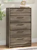 Ashley Furniture PCB2005-46 Elbrim - Five Drawer Chest - Brown