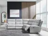 Ashley Furniture PC98802S8 Ashley Furniture PC98802S8 Social Pointe - 5-Piece Power Reclining Sectional - Pearl / Ash