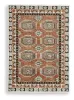 Ashley Furniture R407522 Ashley Furniture R407522 Qaabiz - 5' x 7' Rug - Sienna / Ivory / Black