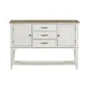Liberty Furniture 171-SR5638 Summerville - Server - Soft White Wash / Wirebrushed Gray