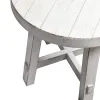 Liberty Furniture 406W-OT1024 Liberty Furniture 406W-OT1024 Modern Farmhouse - Splay Leg Round End Table - White