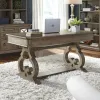 Liberty Furniture 412-HO111 Simply Elegant - Writing Desk - Heathered Taupe