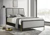 Coaster Fine Furniture 224331Q Arini - Upholstered Queen Panel Bed - Black And Gray
