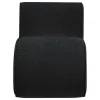 Coaster Fine Furniture 903155 Ronea - Boucle Upholstered Armless Curved Chair - Charcoal
