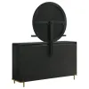 Coaster Fine Furniture 224333M Arini - 8-Drawer Dresser With Mirror - Black