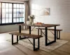 Furniture of America CM3604T Dulce - Dining Table - Walnut / Black