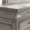 Pulaski Furniture P091-BR-K7 Pulaski Furniture P091-BR-K7 Madison Ridge - 10 Drawer Dresser And Framed Mirror - Heritage Taupe