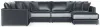 Jackson Furniture Industries 2245/36/31/59/76-23 Jackson Furniture Industries 2245/36/31/59/76-23 Remington - 5 Piece Modular Sectional (RSF Chaise) - Slate