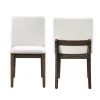 New Classic D3434-20-CRM Kody - Upholstered Dining Chair (Set of 2) - Cream