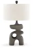 Ashley Furniture L235754 Danacy - Paper Table Lamp - Distressed Black