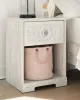 Ashley Furniture EB1811-191 Paxberry - One Drawer Night Stand - Whitewash