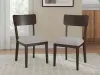 Ashley Furniture PCD607-07 Mallenette - Dining Upholstered Side Chair (Set of 2) - Merlot