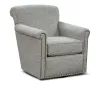 England 3C0069N Jakson - Swivel Chair With Nails