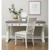 Samuel Lawrence Furniture S786-910 Valley Ridge - 3-Drawer Desk - White