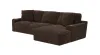 Jackson Furniture Industries 3045/63/76-09 Comfrey - 2 Piece Sofa / RSF Chaise - Chocolate