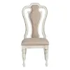 Liberty Furniture 244-DR-O5PDS Liberty Furniture 244-DR-O5PDS Magnolia Manor - 5 Piece Pedestal Table Set - Antique White