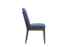 New Classic D7185B-20-BLU New Classic D7185B-20-BLU Maggie - Dining Chair With Cushion (Set of 2) - Blue / Walnut