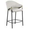 CoasterEssence 183436 Chadwick - Fabric Upholstered Counter Chair (Set of 2) - Beige