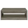 Coaster Fine Furniture 707728 Felix - 2-Drawer Engineered Wood Coffee Table - Gray Driftwood