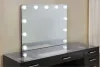 Furniture of America FOA-DK5682DG-PK Valentina - Vanity Set - Obsidian Gray
