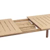 New Classic G5511-70 Wesley - Patio Dining Table With Self Storing Leaf - Light Brown
