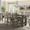 Intercon BI-BS-860C-RDO-K24 Balboa Park - Slat Stool - Roasted Oak