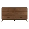Liberty Furniture 604-BR31 Century Modern - 6 Drawer Dresser - Walnut