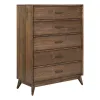 Liberty Furniture 604-BR41 Century Modern - 5 Drawer Chest - Walnut