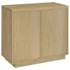 Coaster Fine Furniture 950429 Tilbury - 2-Door Glass Front Accent Display Cabinet - Light Oak