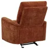 Coaster Fine Furniture 609576 Navarro - Chenille Upholstered Glider Recliner - Burnt Orange