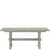 Riverside Furniture 79250 Bennett - Rectangle Dining Table - Frosted Gray