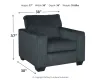 Ashley Furniture 8721320 Altari - Chair - Slate