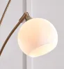 Ashley Furniture L725119 Taliya - Metal Arc Lamp  - Champagne / White