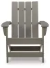 Ashley Furniture P802-898 Visola - Adirondack Chair - Gray