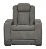 Ashley Furniture 2200413 Next-Gen Durapella - Power Recliner/Headrest - Slate