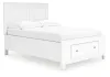 Ashley Furniture B680B25 Ashley Furniture B680B25 Fortman - Full Panel Storage Bed - White