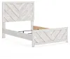 Ashley Furniture B3788B2 Ashley Furniture B3788B2 Cayboni - Full Panel Bed - Whitewash