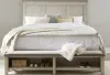 Liberty Furniture 457-BR13 Liberty Furniture 457-BR13 Ivy Hollow - Queen Panel Headboard - Weathered Linen / Dusty Taupe