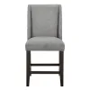 New Classic D1221-22 Faust - Counter Chair (Set of 2) - Gray
