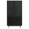 CoasterElevations 951134 Santiago - 4 Door Metal Tall Storage Cabinet - Matte Black