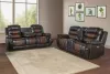New Classic 22-7005-2PM New Classic 22-7005-2PM Nikko - P1 2 Piece Sofa & Loveseat Power Footrest - Brown