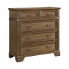 Intercon FG-BR-N4905M-WCT-C Forge - Media Chest - Weathered Chestnut