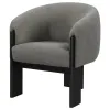 CoasterEveryday 903166 Valdez - Boucle Upholstered Barrel Back Accent Chair - Brown
