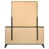 Coaster Fine Furniture 225003M Kaywood - 6-Drawer Dresser And Mirror - Natural Pine
