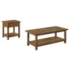 Coaster Fine Furniture 710548-S2 Payne - 2 Piece Coffee And 1-Drawer End Table Set - Brown