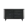 New Classic B1434-050 Skyline - 6 Drawer Dresser - Onyx