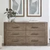 Liberty Furniture 306-BR31 Liberty Furniture 306-BR31 South Bend - 6 Drawer Dresser - Burnished Clay