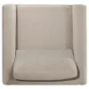 Coaster Fine Furniture 511103 Islington - Fabric Upholstered Panel Arm Accent Chair - Taupe