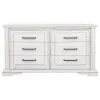 Coaster Fine Furniture 215873 Mckinney - 6-Drawer Bedroom Dresser Cabinet - Vintage White