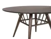 Coaster Fine Furniture 108891-S5 Everton - 5 Piece Round Dining Table Set - Dark Walnut